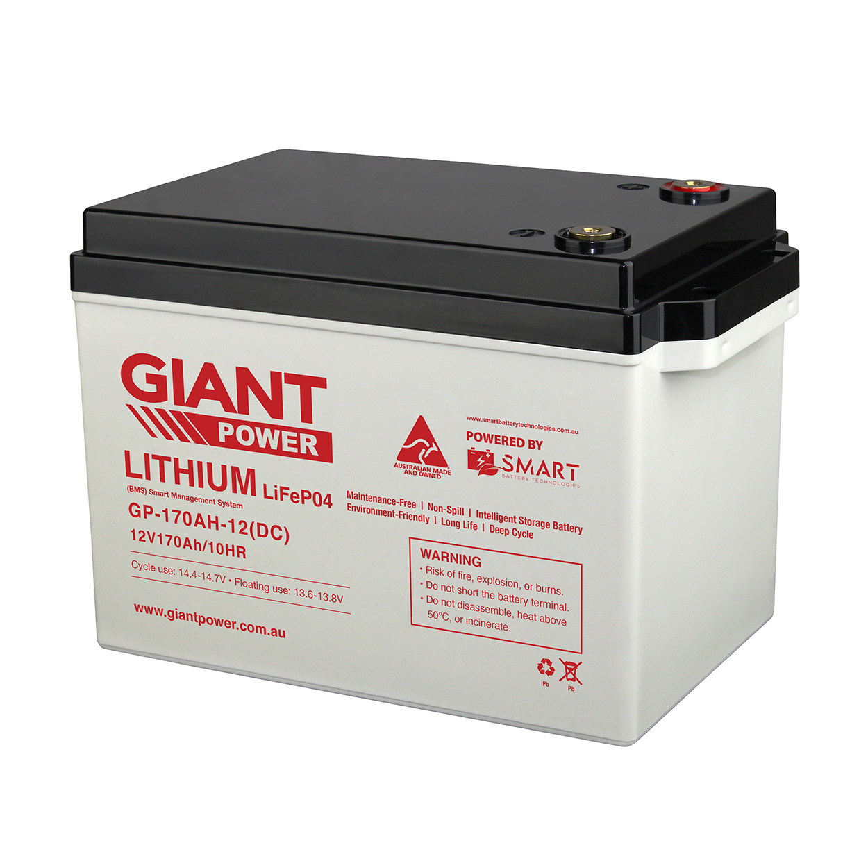 Giant Power 170Ah Lithium Batteries