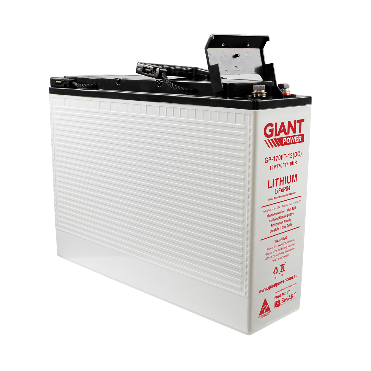 Giant Power 170Ah Front Terminal Lithium Batteries