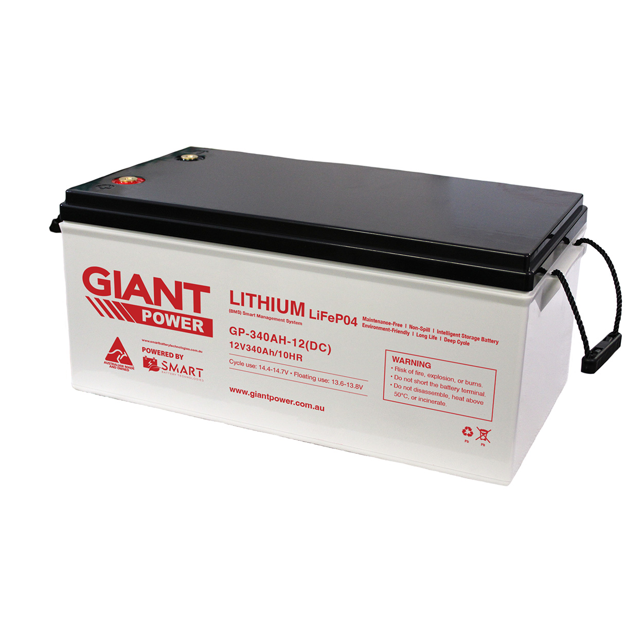 Giant Power 340Ah Lithium Batteries
